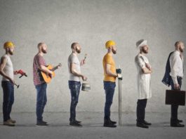 Различные виды профессий у человека