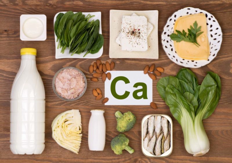 Микроэлемент кальций (Ca) и пищевые продукты