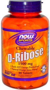 Баночка D-рибоза 1500 мг 90 таблеток