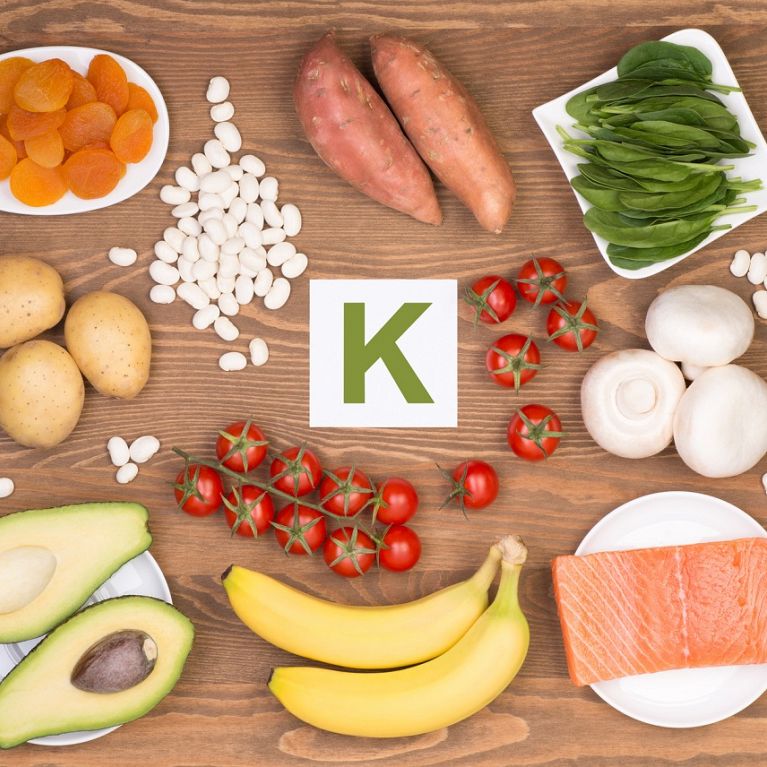 Микроэлемент калий (K) и пищевые продукты