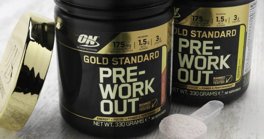 Баночка Gold Standard PRE-Workout от Optimum Nutrition