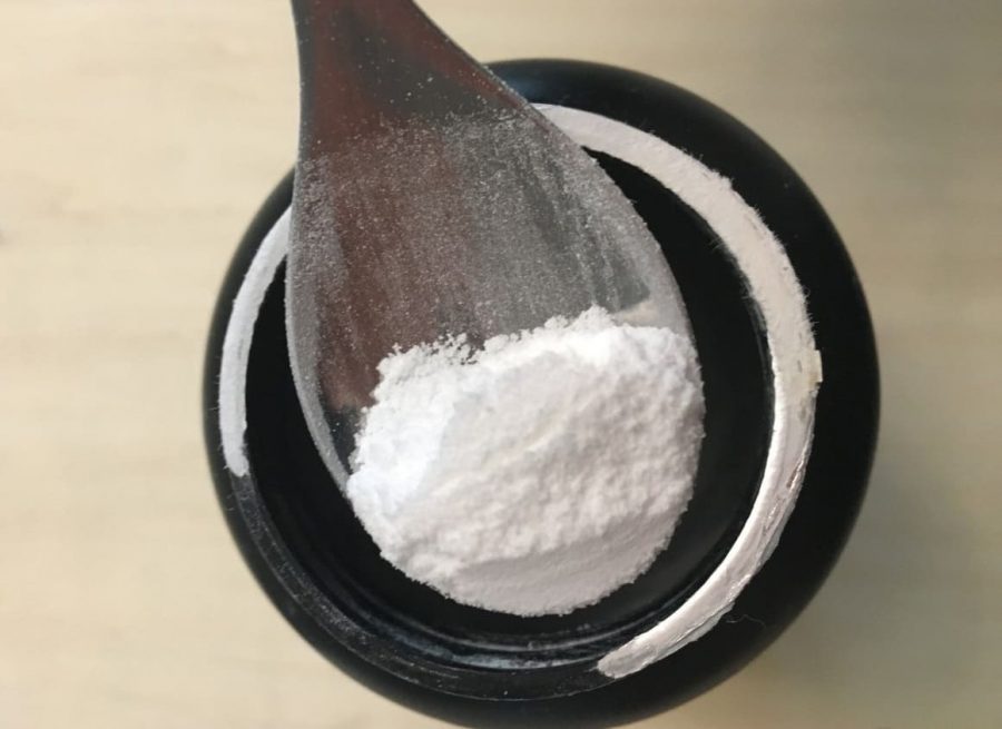Открытая баночка Creatine Powder от Optimum Nutrition