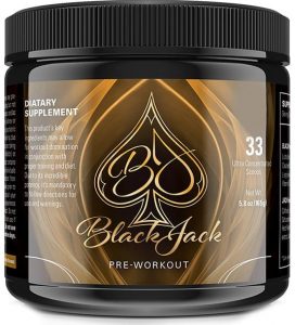 Black Jack от Black Line Supplements на белом фоне