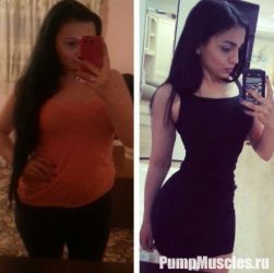 Мила Мусаелян Девушки до и после похудения